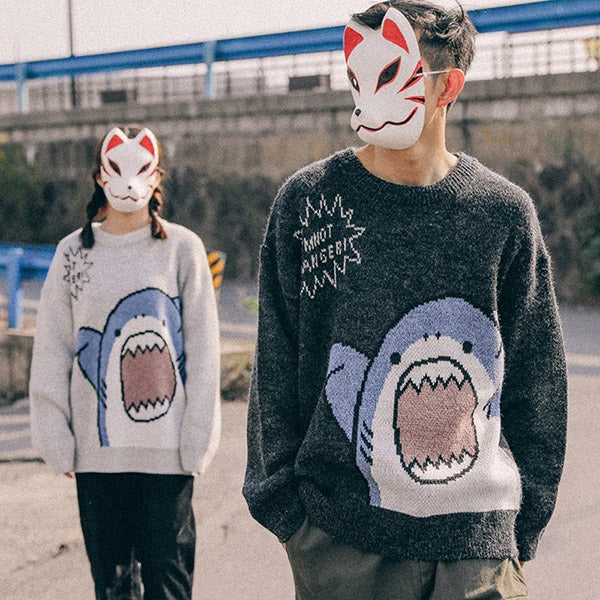 Shark Attack Knitted Sweater