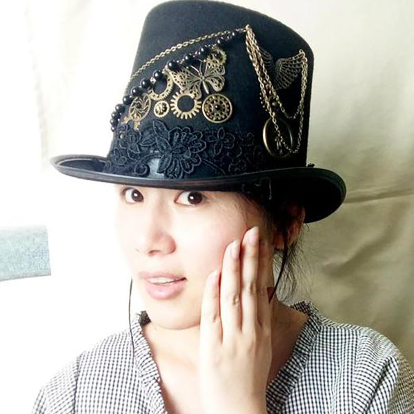 Edward Vintage Top Hat