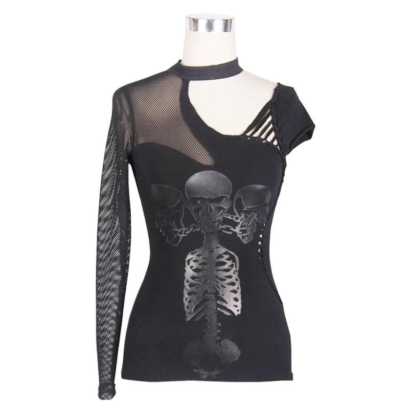 Triskull Gothic Shirt