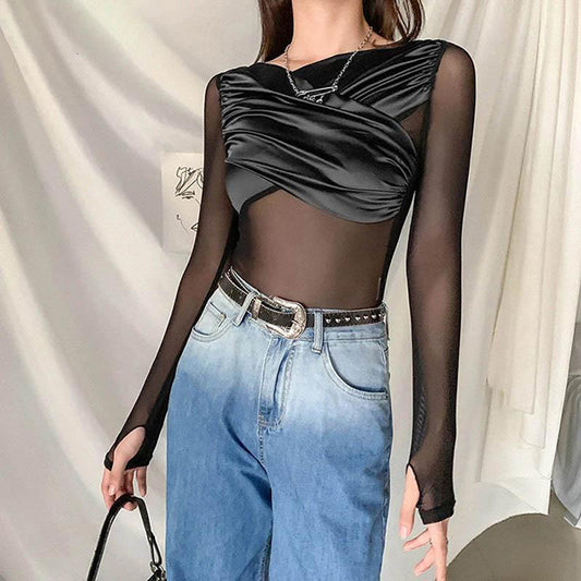 Sexy Barbie Mesh Bodysuit