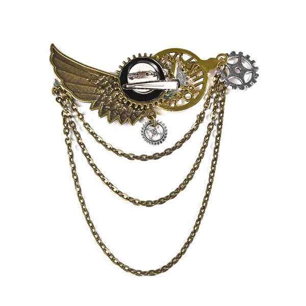 Steampunk Wing Hair Clip