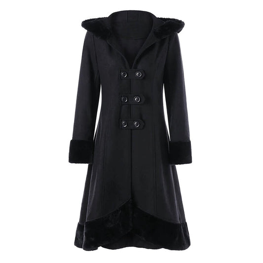 Queen Akasha Lace Up Coat