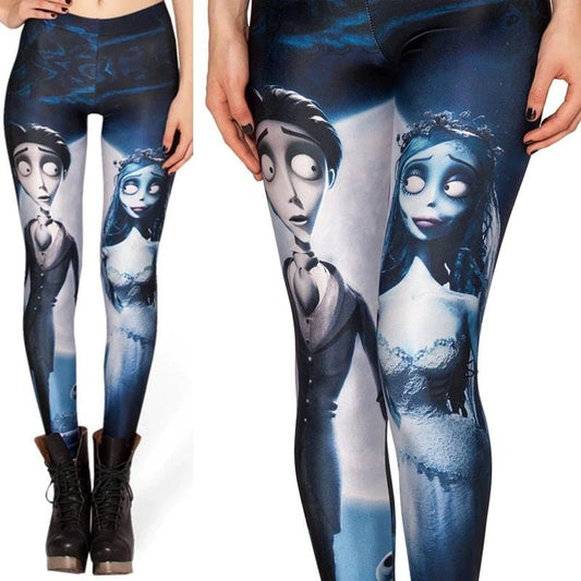 Zombie Love Printed Leggings