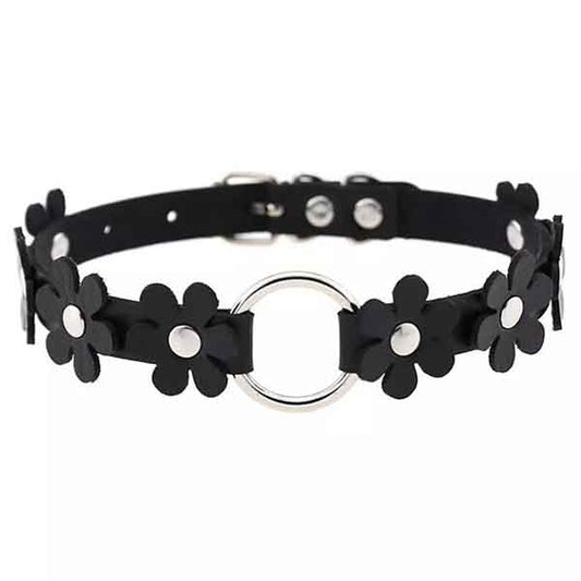 Gothic Kawaii Flower Choker