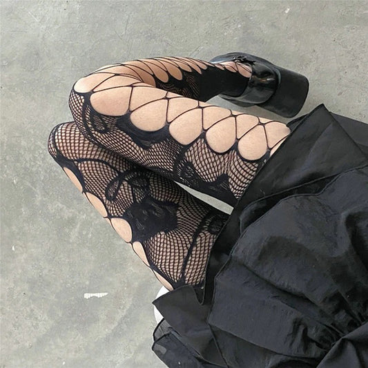 Gothic Lolita Mesh Tights