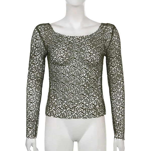 Dark Mysteries Knit Top
