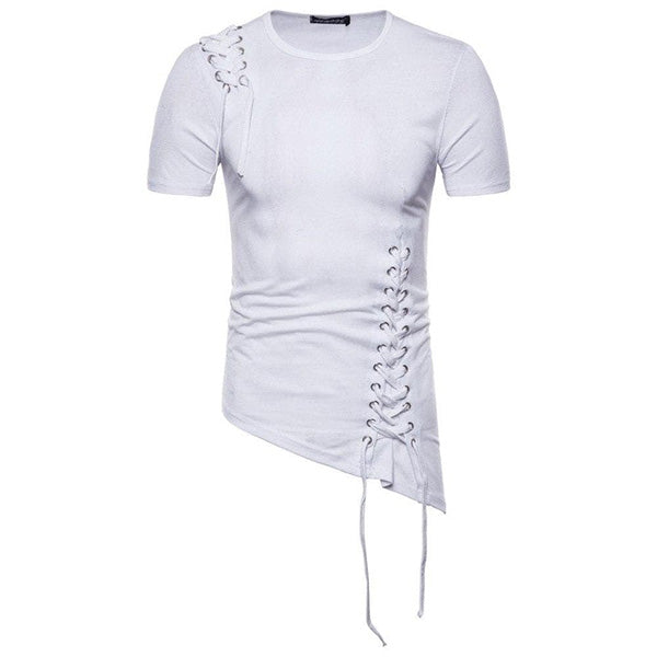 Asymmetrical Patchwork Shirt