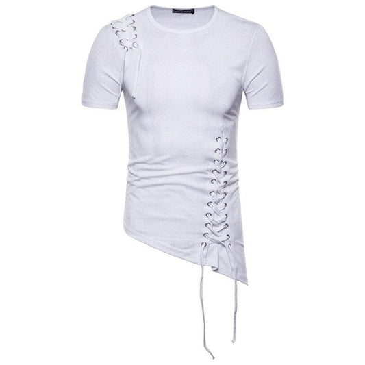 Asymmetrical Patchwork Shirt