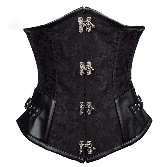 Gothic Underbust Corset Steel Bone