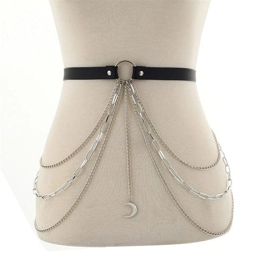 Moon Escape Belt With Chains