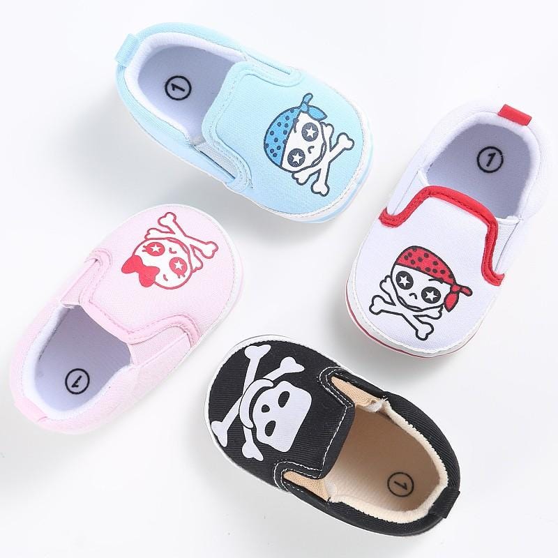 Pirate's Skull Baby Shoes