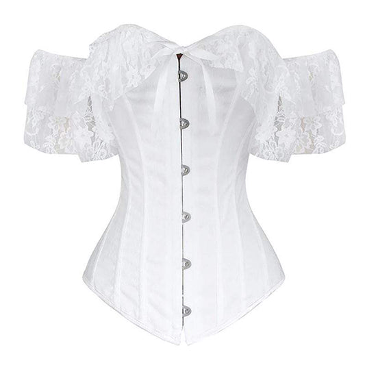 Amabel Off Shoulder Lace Corset