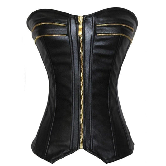 Lady Luck Leather Corset