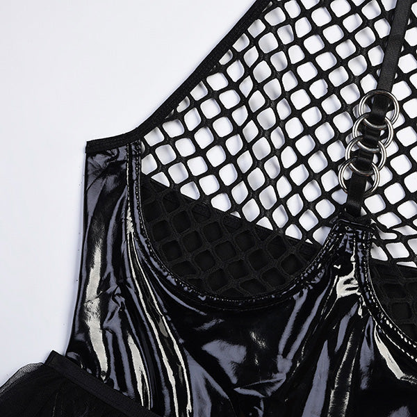 Daeva Leather Bodysuit