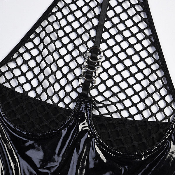 Daeva Leather Bodysuit