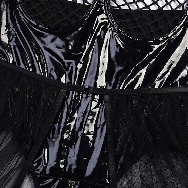 Daeva Leather Bodysuit
