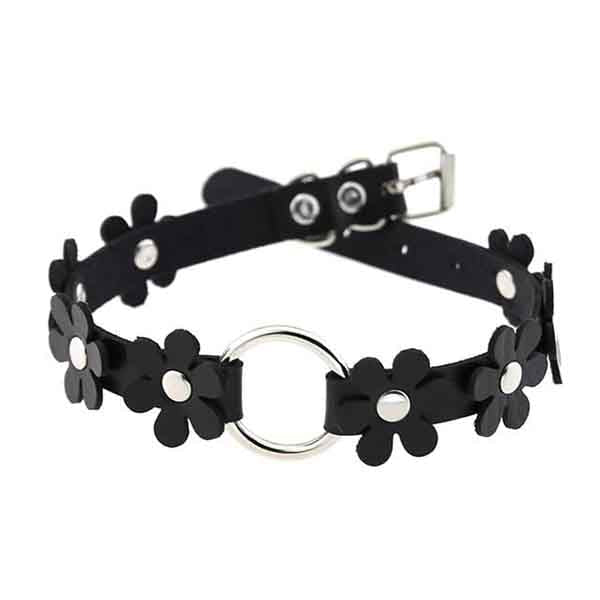Gothic Kawaii Flower Choker