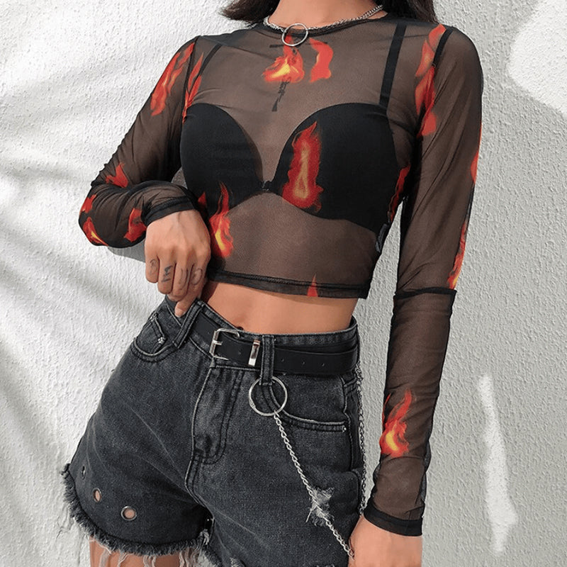 Adara Mesh T-Shirt