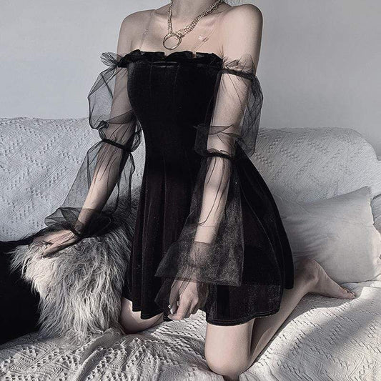 Lovely Goth Chick Dress