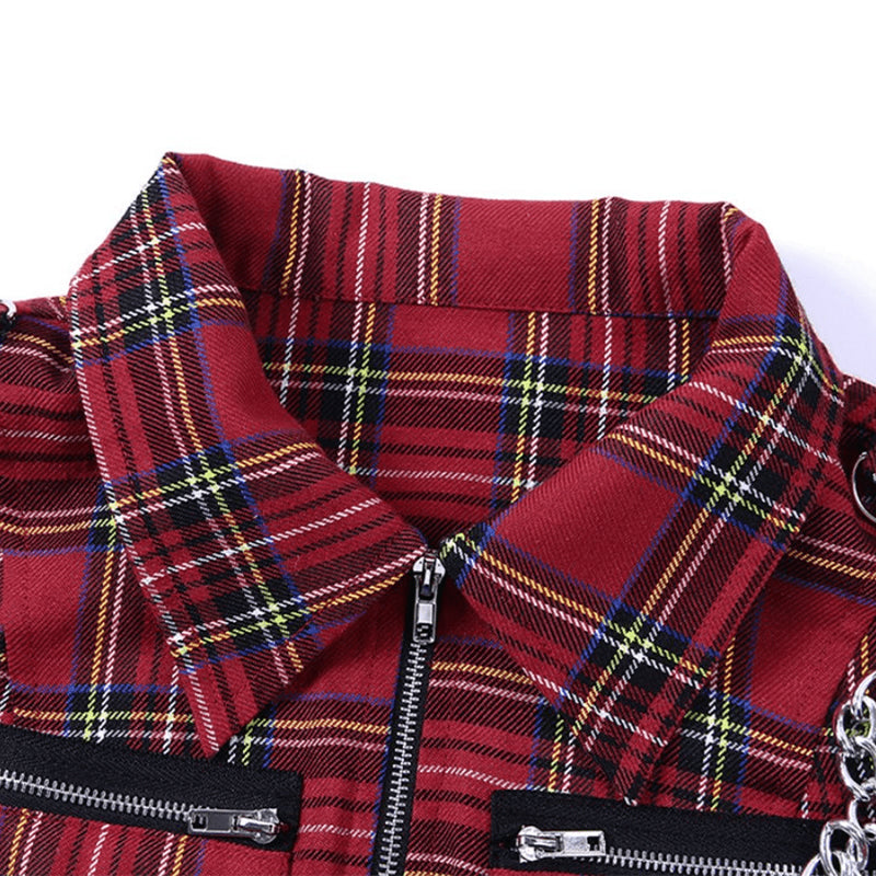 Adreana Vest Zipper Top