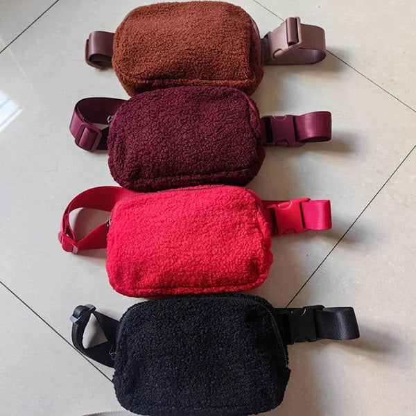 Posy Fleece Belt Bag