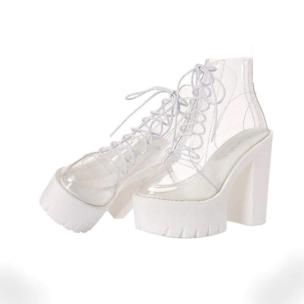Transparent Gothic Boots