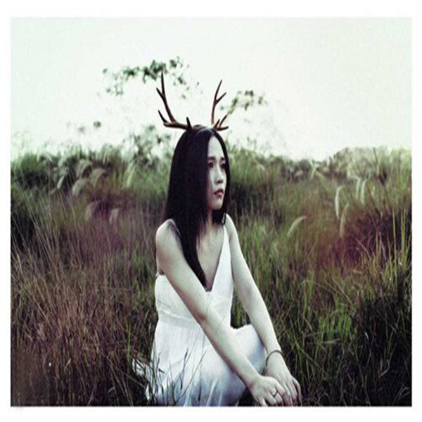 Brown Deer Horn Headband