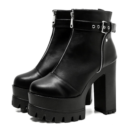 Minerva High Platform Boots