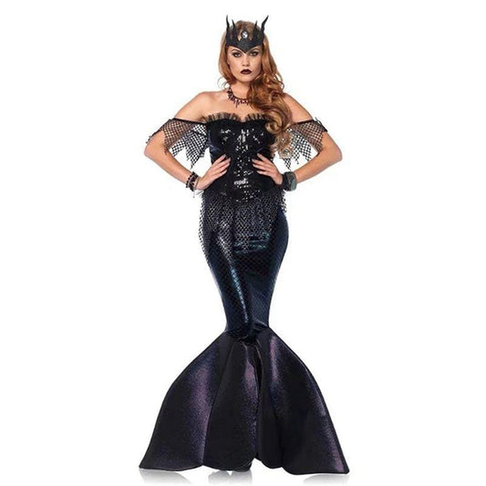Marina Black Mermaid Dress