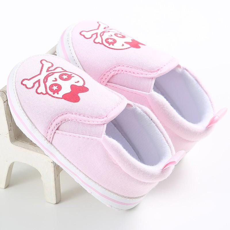 Pirate's Skull Baby Shoes