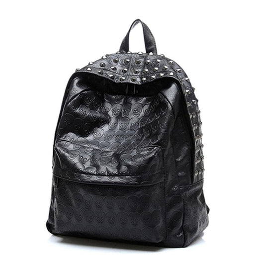 Skull Riveted Backpack