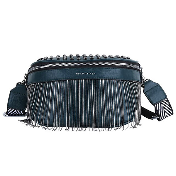 Iris Fringe Studded Bum Bag