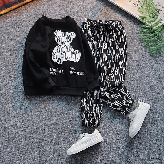Bratty Bear Goth Kids Outfit