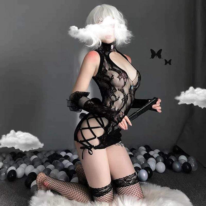 Deadly Night Slutty Lingerie Set