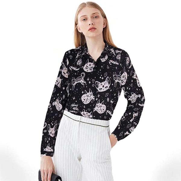 Felicia Cat Blouse