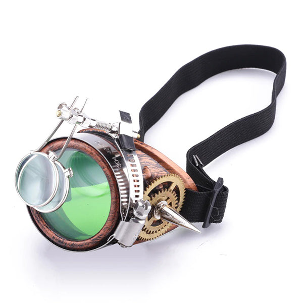 Mad Man Steampunk Monocle Goggles