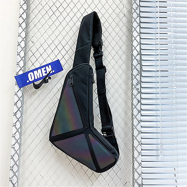Lance Holographic Crossbody Bag