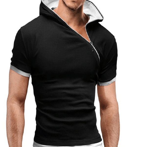 Oblique Zipper Shirt