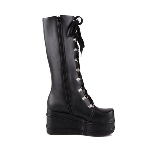Stack Pack Platform Boots