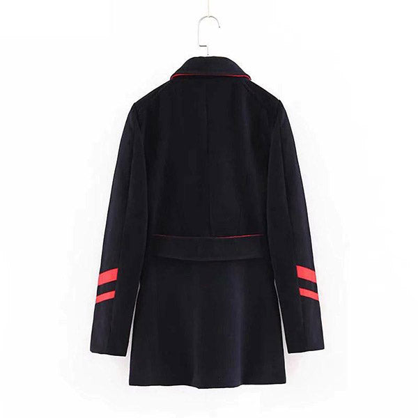 Female Milita Fashion Coat