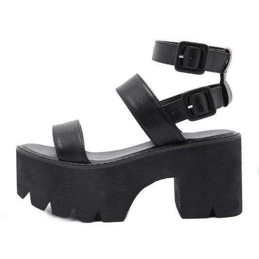 Haunted Chunky Platform Sandals