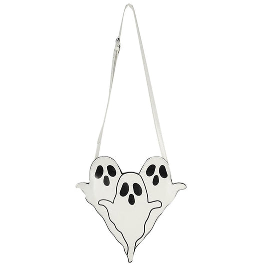 Triple Ghost Crossbody Bag