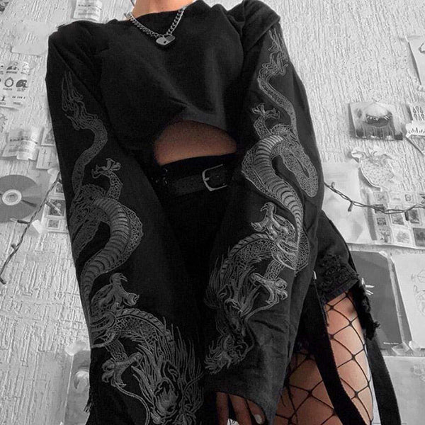 Memento Crop Sweatshirt