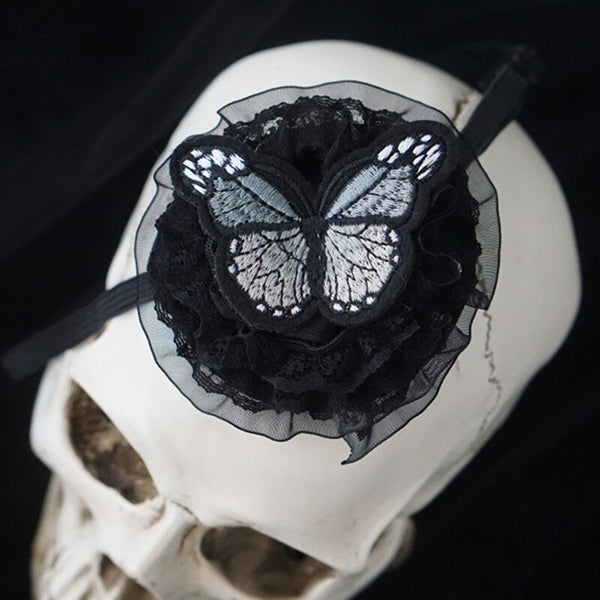 Blue Butterfly Eyepatch