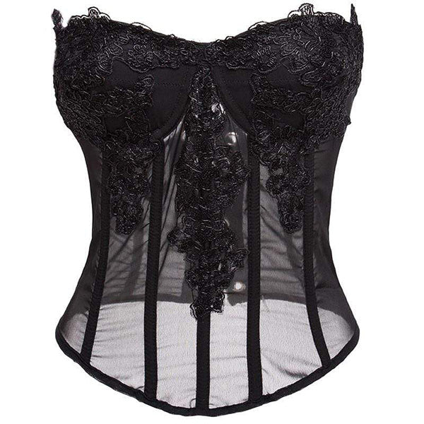 Sexy Floral Lingerie Corset