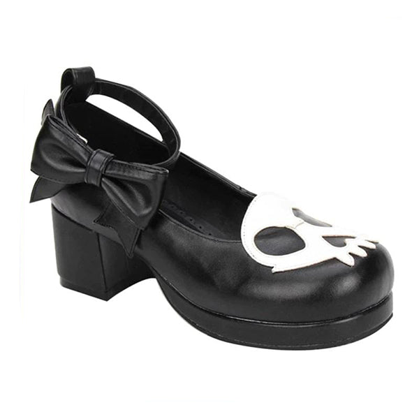 Devil Skull Lolita Shoes