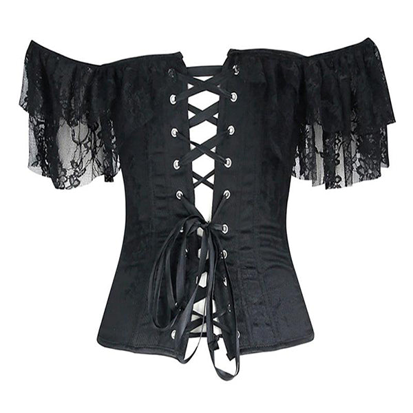Amabel Off Shoulder Lace Corset