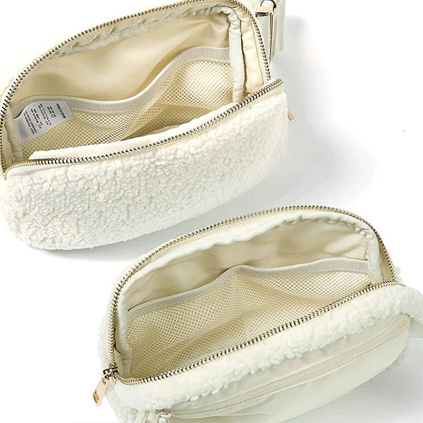 Posy Fleece Belt Bag