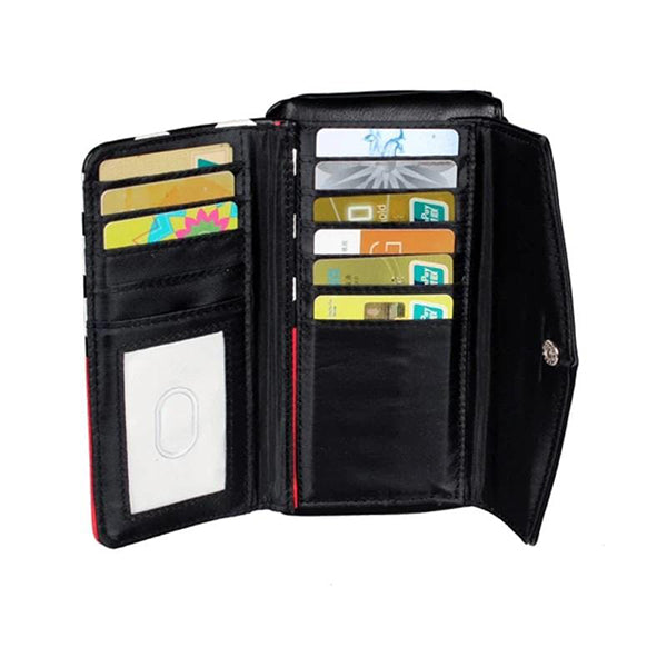 Harlequin Clutch Wallet
