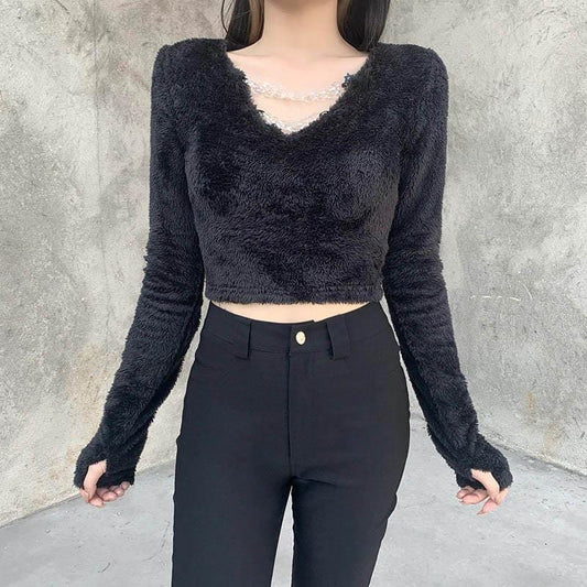 Elegant Chic Harajuku Crop Top